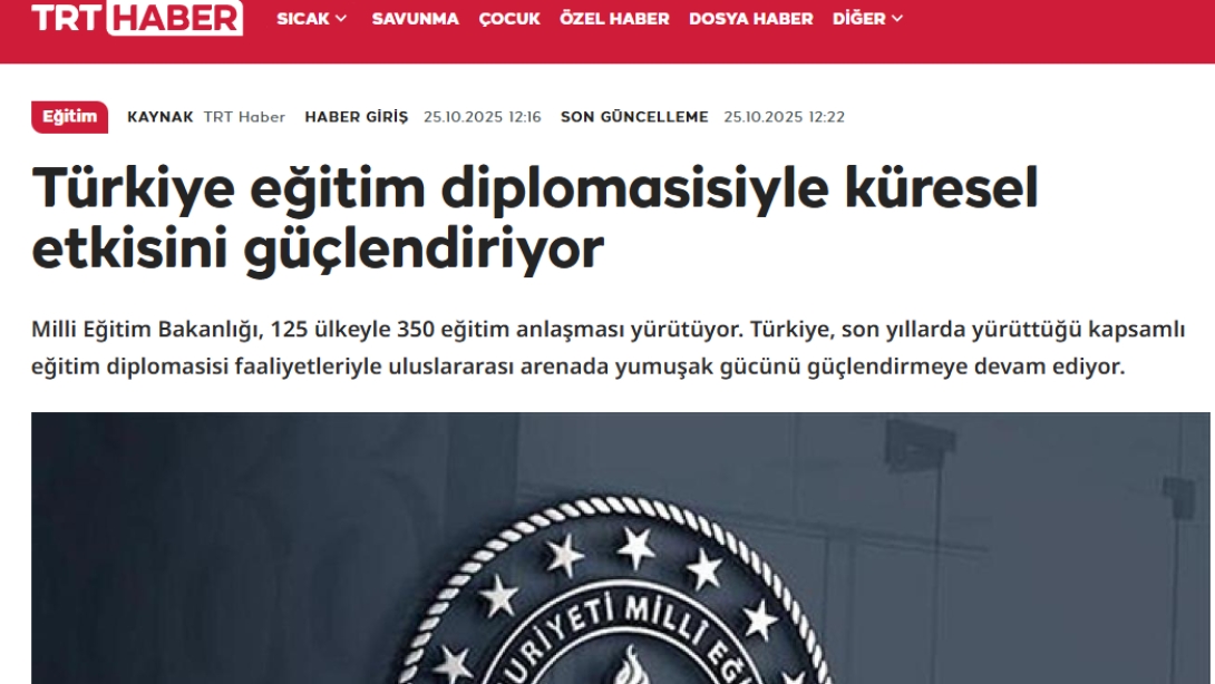 Türkiye eğitim diplomasisiyle küresel etkisini güçlendiriyor